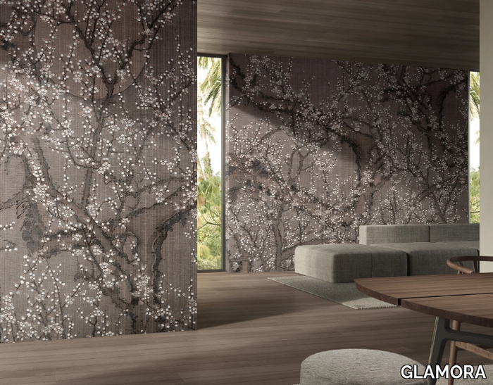 BACIO - Wallpaper with floral pattern _ GLAMORA