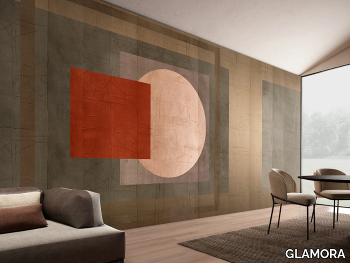 COSMO - Geometric wallpaper _ GLAMORA