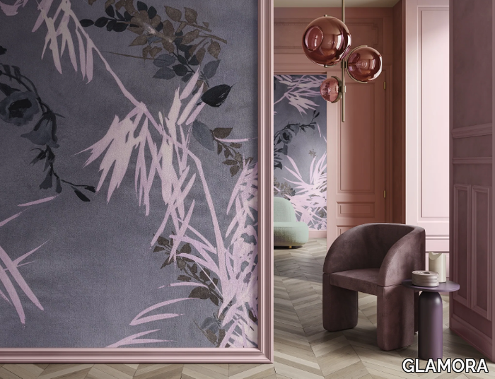 ÉTOILE - Wallpaper with floral pattern _ GLAMORA