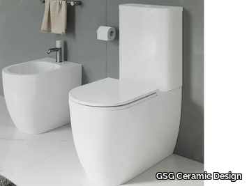 LIKE - Close coupled ceramic toilet _ GSG Ceramic Design