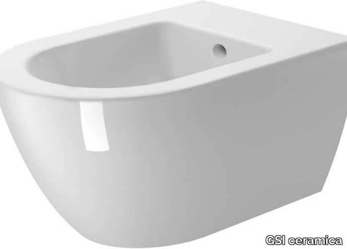 PURA 55 - Wall-hung bidet _ GSI ceramica