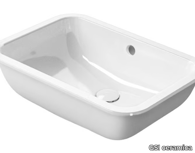 PURA 55/U - Undermount washbasin _ GSI ceramica