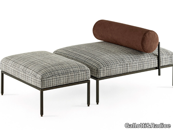 OLY - Upholstered fabric bench _ Gallotti&Radice