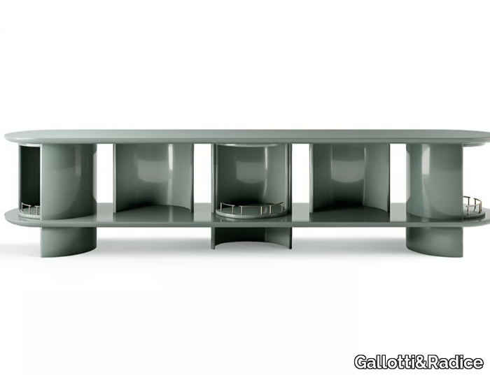 HIDE&SEEK - Double-sided wooden sideboard _ Gallotti&Radice