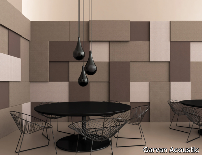 ATELIER - Sound absorbing indoor fabric wall tiles _ Garvan Acoustic