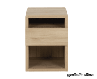 Mervent bedside with 1 drawer and 2 compartments