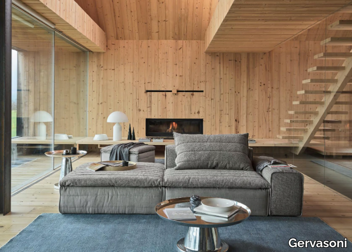 SAMET HIGH O - Upholstered fabric sofa _ Gervasoni