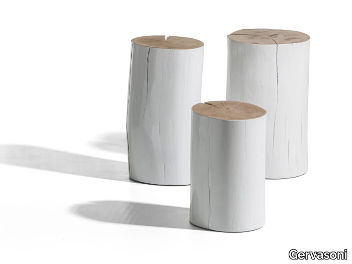 LOG - Round low coffee table for living room _ Gervasoni