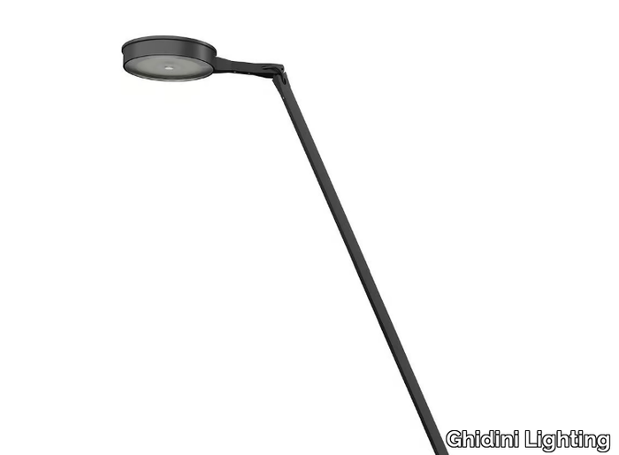THINTHIN F - Adjustable aluminium floor lamp _ Ghidini Lighting