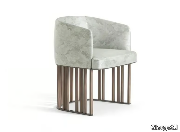 HERO - Fabric chair with removable cover _ Giorgetti