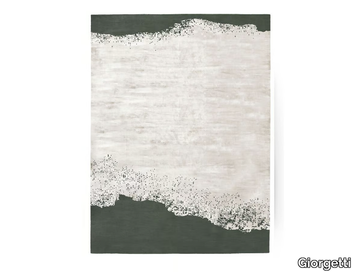 TIDES - Rectangular handmade Bamboo silk rug _ Giorgetti