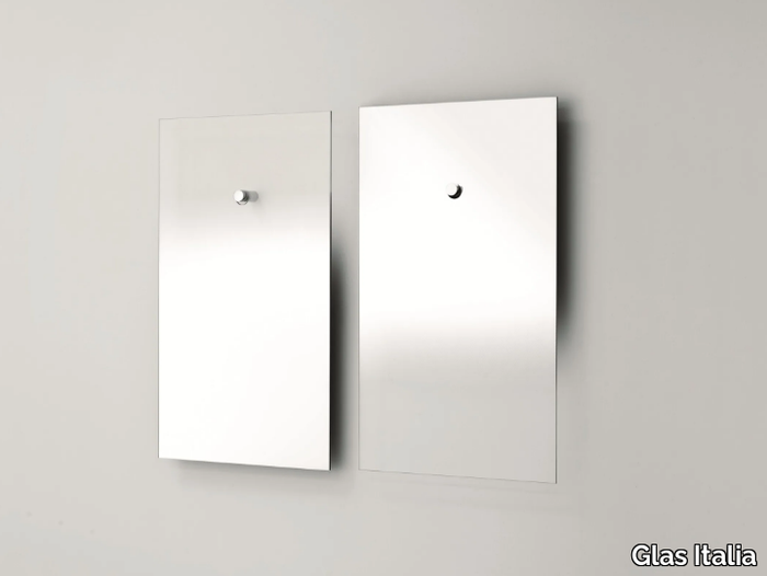 FICTION - Rectangular wall-mounted mirror _ Glas Italia