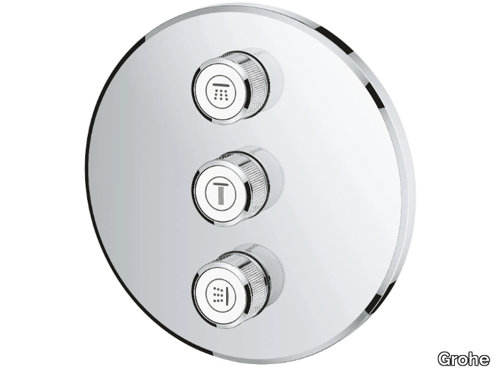 GROHTHERM SMARTCONTROL - Shower tap with plate _ Grohe