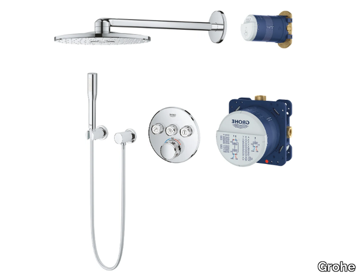 GROHTHERM SMARTCONTROL - Shower set with hand shower _ Grohe