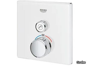 GROHTHERM SMARTCONTROL - Thermostatic shower mixer with plate _ Grohe