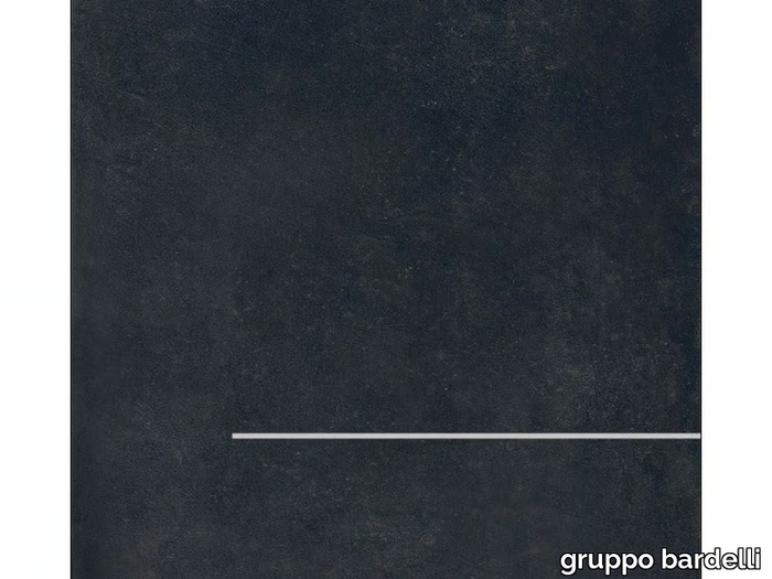 LINES 3B STEEL - Porcelain stoneware wall/floor tiles with concrete effect _ gruppo bardelli