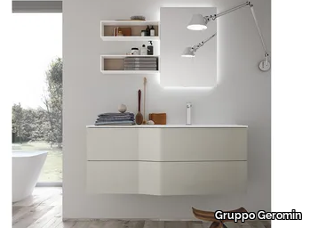 STR8 321 - Wall-mounted vanity unit with drawers _ Gruppo Geromin