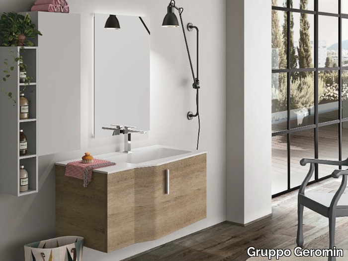 STR8 317 - Wall-mounted vanity unit with drawers _ Gruppo Geromin