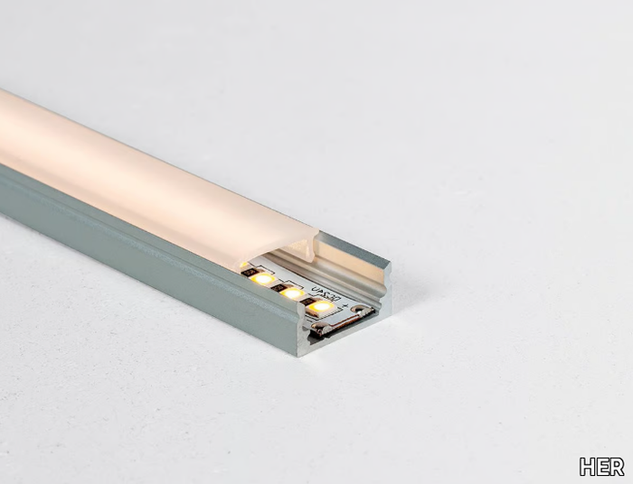 PF005 - Aluminium linear lighting profile for LED modules _ HER