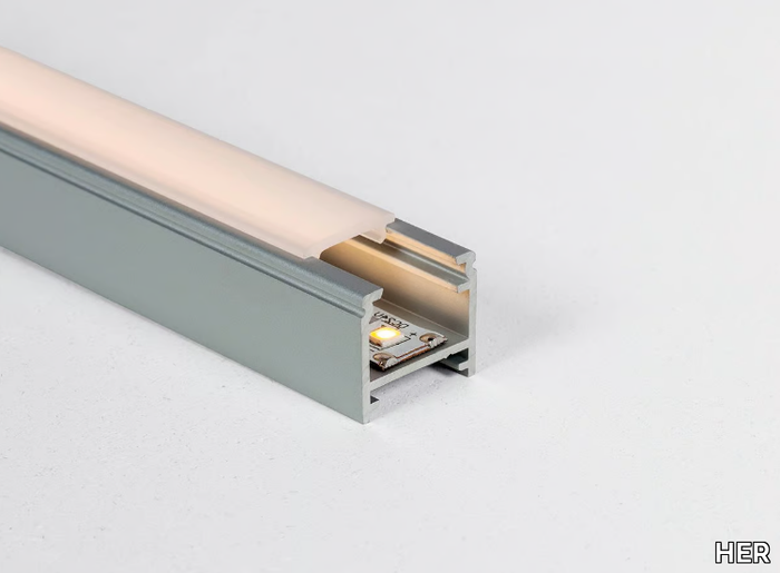 PF015 - Aluminium linear lighting profile for LED modules _ HER