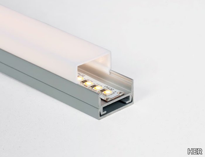 PF050 - Aluminium linear lighting profile for LED modules _ HER