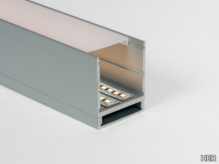 PF055 - Aluminium linear lighting profile for LED modules _ HER