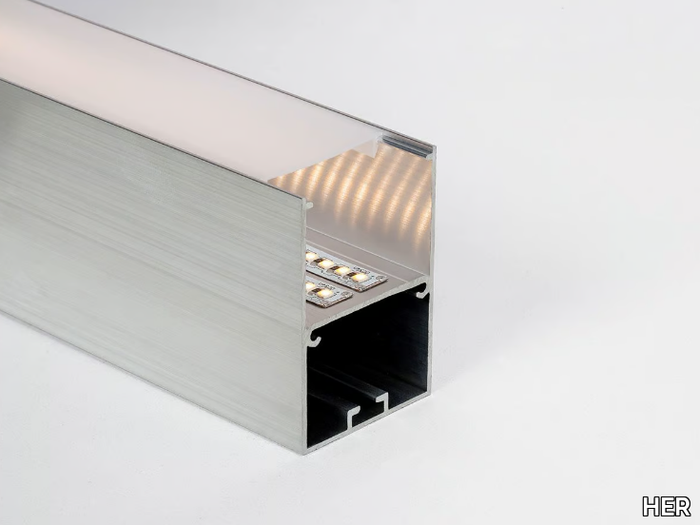 PF100 - Aluminium linear lighting profile for LED modules _ HER