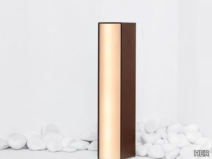 TAY - LED steel bollard light _ HER