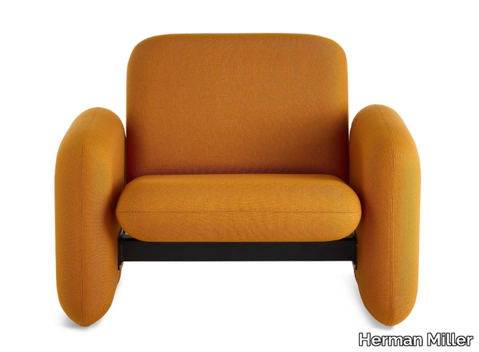 WILKES - Fabric armchair with armrests _ Herman Miller