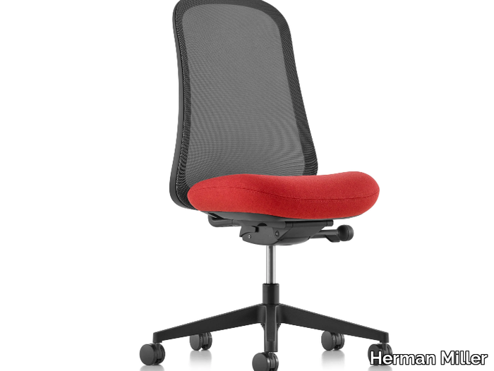 LINO - Ergonomic swivel office chair with castors _ Herman Miller