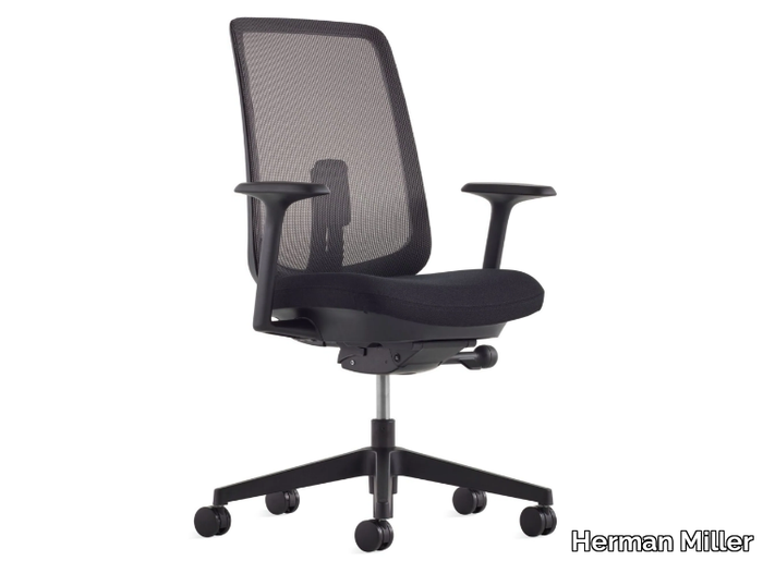 VERUS - Recliner mesh office chair with 5-Spoke base _ Herman Miller