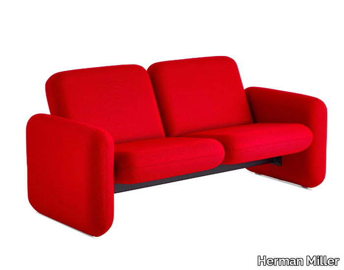 WILKES - 2 seater sectional fabric sofa _ Herman Miller