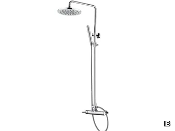 MT127 - Wall-mounted shower panel with hand shower _ IB