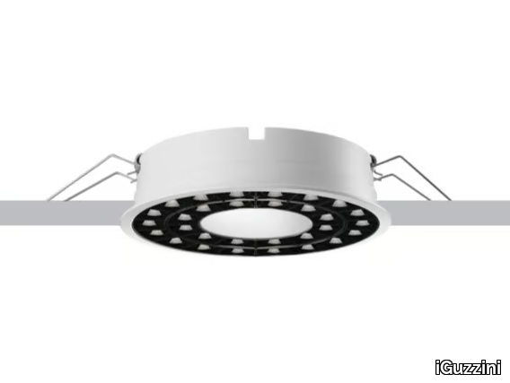 BLADE R 170 DOUBLE - Recessed die cast aluminium spotlight for false ceiling _ iGuzzini