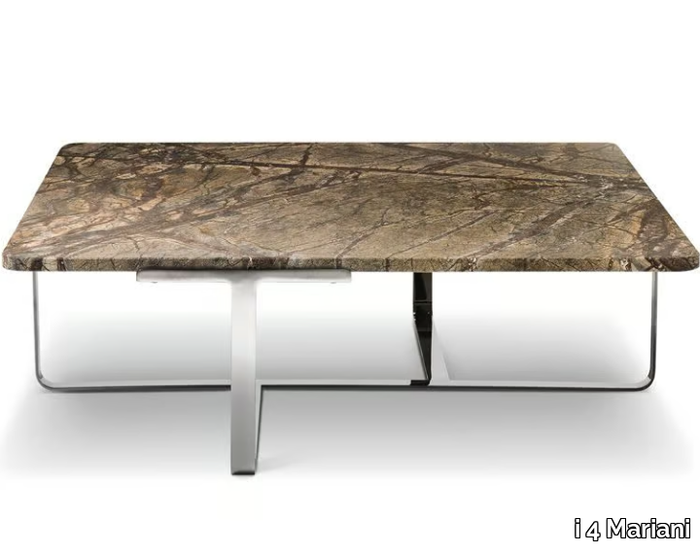 JOSHUA - Low marble coffee table _ i 4 Mariani