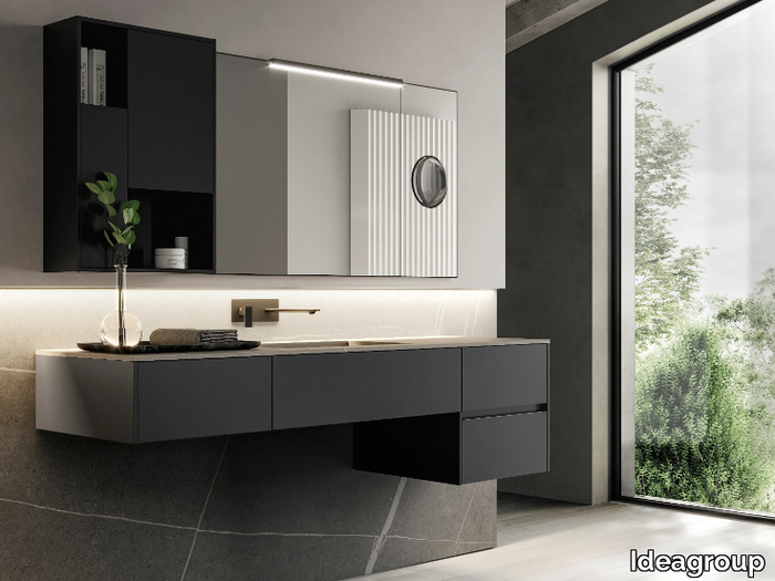 NYÙ 10 - Wall-mounted vanity unit _ Ideagroup