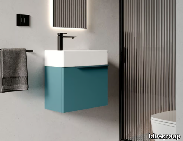 MY TIME 25 - Wall-mounted vanity unit with drawers _ Ideagroup