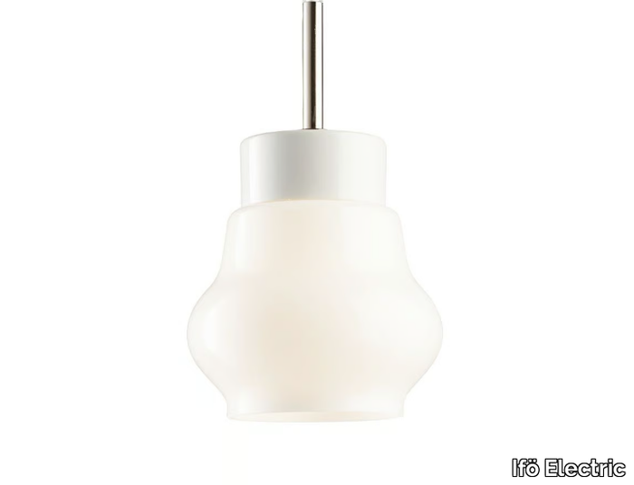 SMYCKA EMMA - Opal glass pendant lamp _ Ifö Electric