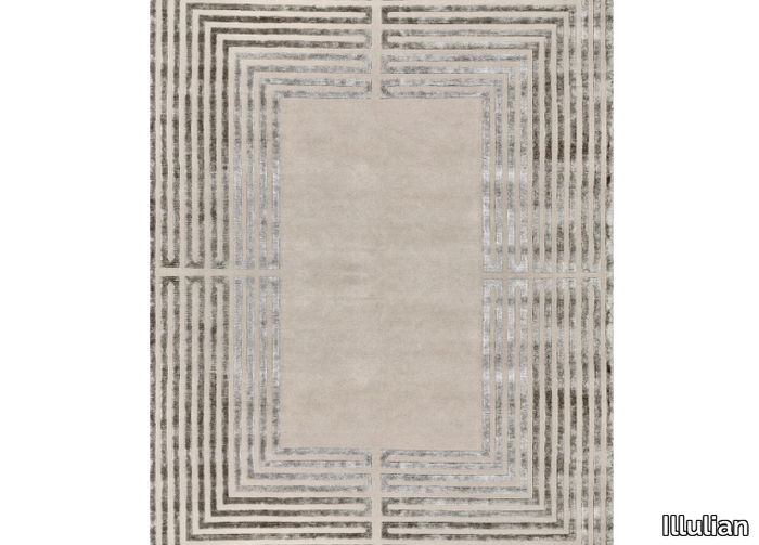 ECSTASY - Himalayan wool, pure silk and vegetable colors rug _ Illulian