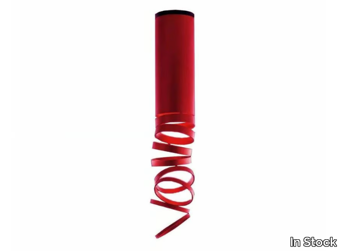 ARTEMIDE - DECOMPOSÉ LIGHT RED - LED Anodized aluminium ceiling lamp _ In Stock