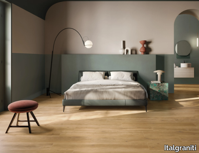 ESSENCE GOLD - Porcelain stoneware flooring with wood effect _ Italgraniti