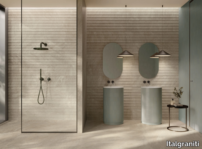 ORIGINS TAUPE - Porcelain stoneware wall/floor tiles with stone effect _ Italgraniti