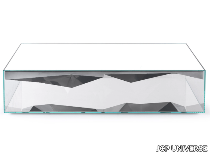 DOLMLOD - Low rectangular glass coffee table _ JCP UNIVERSE