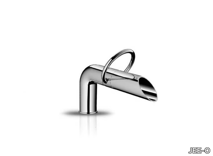 PURE BASIN MIXER LOW - Countertop 1 hole stainless steel washbasin mixer _ JEE-O