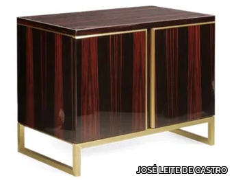 ORSOM - Rectangular ebony bedside table _ JOSÉ LEITE DE CASTRO