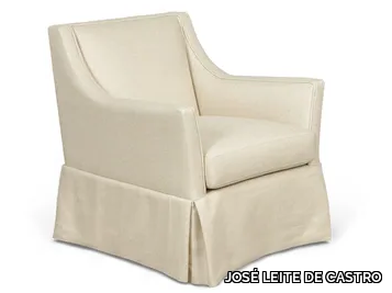 TABAC 1 - Fabric armchair with armrests _ JOSÉ LEITE DE CASTRO