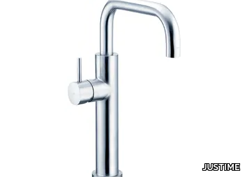 STILL ONE - Chromed brass washbasin mixer _ JUSTIME