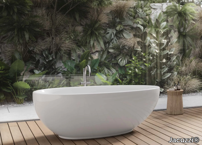 DESIRE - Freestanding oval acrylic bathtub _ Jacuzzi®