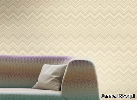 MACRO ZIG ZAG - Striped nonwoven wallpaper _ Jannelli&Volpi