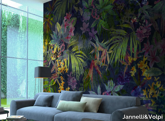 RAINFOREST - Wallpaper with floral pattern _ Jannelli&Volpi